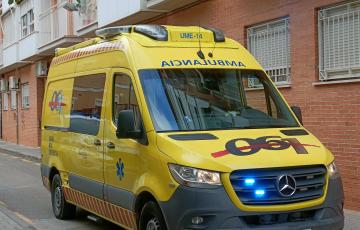 Ambulancia del 061 en una imagen de archivo