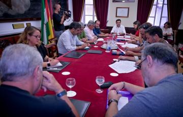 Consejo de Participación del COAC celebrado en el Ayuntamiento de Cádiz