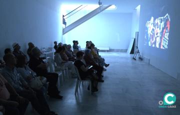 Momento de la proyección de 'La balada perdida' en el ECCO. Momento de la proyección de 'La balada perdida' en el ECCO.