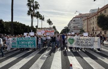 Marea Blanca en defensa de la Sanidad Pública