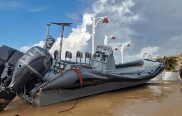 Desde el viernes Salvamento Marítimo ha iniciado una operación de búsqueda de las personas que viajaban en la lancha