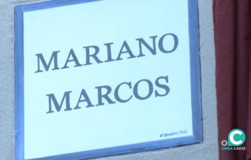 Este lunes se inauguró una nueva calle en la ciudad con el nombre del profesor Mariano Marcos. 