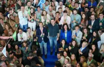 Juanma Moreno ha sido reelegido este sábado en el 17 Congreso Regional del PP-A