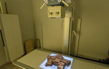 Una de las pruebas a las que se sometieron las partes de este bajorrelieve del siglo XVIII único en España