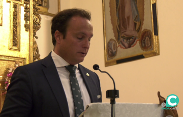 Montaño ha sido el encargado de dar el pregón a la Virgen del Rocío en varias ocasiones.