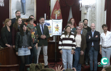 Presentación del cartel este martes en el Ayuntamiento
