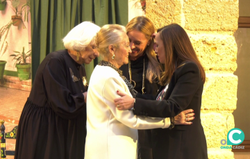 Momento del reconocimiento en el acto celebrado en la Casa de Iberoamérica