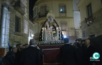 Traslado de la imagen de Nuestra Señora del Buen Fin a la Catedral de Cádiz. 