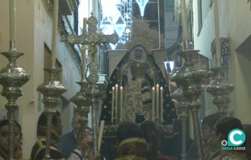 Traslado de la imagen de Nuestra Señora del Buen Fin a la Catedral de Cádiz. 