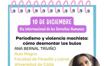La Facultad de Filosofía y Letras acogerá la conferencia 'Periodismo y violencia machista: cómo desmontar los bulos'.