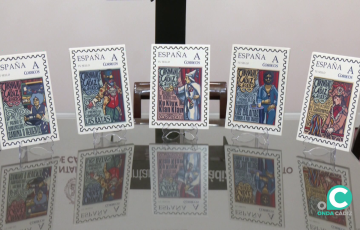 Las cinco creaciones flilatélicas temáticas a la fiesta grande de Cádiz