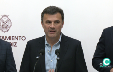 El alcalde durnate la última Junta de Gobierno Local