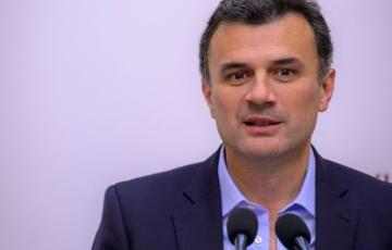 Bruno García atiende a los medios en la Junta de Gobierno Local de este viernes