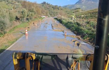 Las comunicaciones en la provincia vuelven a estar afectadas por el mal tiempo