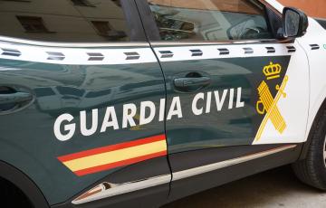 Vehículo de la Guardia Civil.
