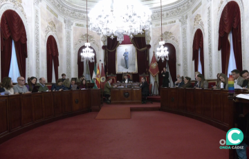Pleno del Ayuntamiento de Cádiz