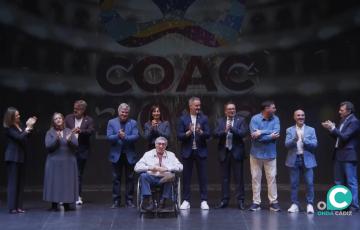 Acto de entrega de Premios del COAC y de los Antifaces de Oro del Carnaval de Cádiz 2026.