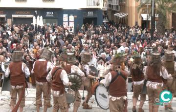 Ambiente en la Plaza de la Catedral con la Chicharronada Popular. 