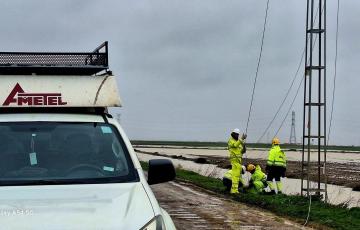 Endesa registra 189 torres dañadas y más de 170 elementos del tendido estropeados tras once días de borrascas.