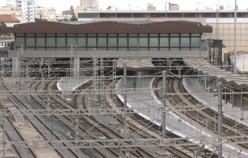 La estación de Cádz ha reducido la actividad por la situación de inestabilidad 