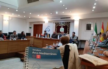 Presentación del GR-92 'Arco Mediterráneo', un sendero de larga distancia que comienza en Tarifa y finaliza en Croacia.