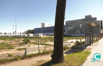 Solar del proyecto del nuevo Hospital de Cádiz.