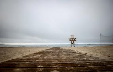  Imagen de archivo de la playa del Carmen en Barbate 