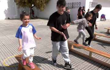 Los más pequeños son los protagonistas de la cita deportiva