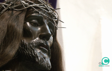 Detalle de la venerada imagen