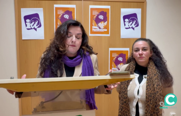 Moreno durante su intervención en la rueda de prensa de este viernes