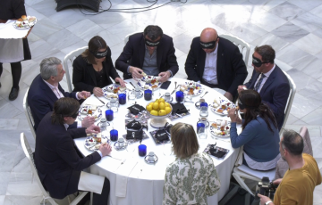 El alcalde junto con algunos concejales compartieron al experiencia este miércoles