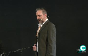 Alejandro Silva durante su actuación este sábado.