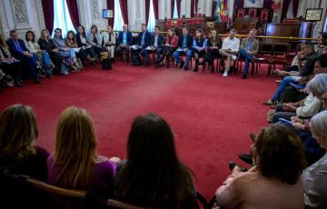 Reunión de la Mesa Municipal por el Empleo en Cádiz.