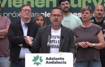 Adelante Andalucía se presenta como la izquierda alegre frente a la derecha.