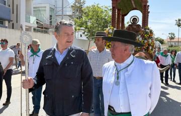 El número 1 por Cádiz por el Partido Popular también ha anunciado el compromiso de la Juna con las pymes y autonomos afectados por los últimos temporales