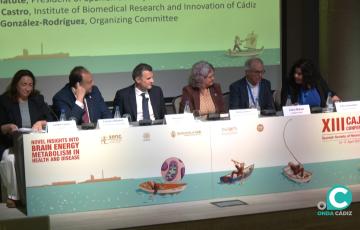 Jornada de inauguración del XIII Cajal Conference.