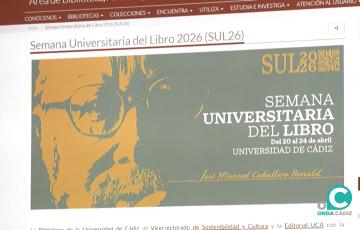 Cartel de la semana Universitaria del Libro 2026 que organiza la UCA. 