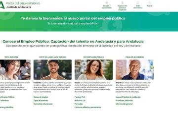 Imagen del nuevo portal creado por la Consejería Justicia, Administración Local y Función Pública