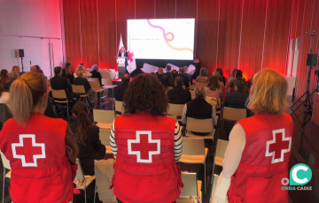 Un momento del acto celebrado en el Parador Hotel Atlántico este martes 