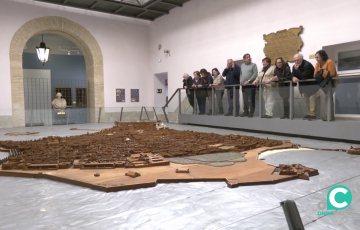 La maqueta una de las salas más visitadas de la institución