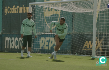 La plantilla sigue ejercitándose con intesidad de cara a la cita asturiana