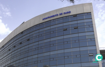 Vista del estadio en el barrio de La Laguna
