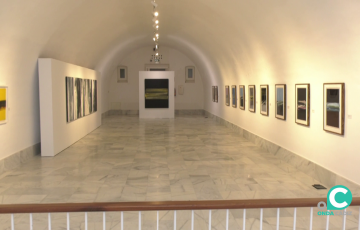 Una de las salas con las creaciones pictóricas que se podrá visitar hasta finales de junio