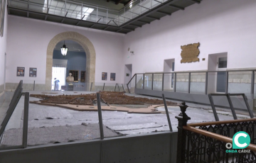 Interior del espacio patrimonial 