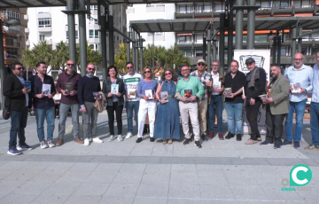 Los protagonistas de esta singular experiencia con motivo del Día Internacional del Libro