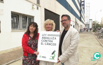 La comparecencia se ha efectuado este viernes en la entrada del Hospital Puerta del Mar