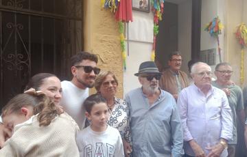 Acto homenaje al 'Caracol' junto a su casa natal