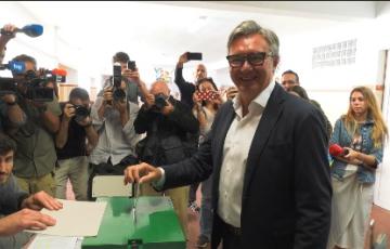 Gavira ha hecho un llamamiento a la ciudad para votar este jornada y conseguir un cambio