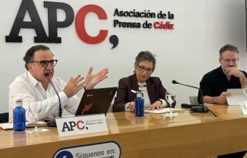 La sede de la Asociación de la Prensa de Cádiz ha acogido este debate el viernes