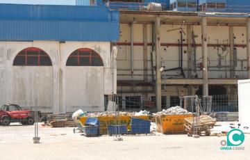 Avanzan los trabajos en la nave de Almacén de Productos Terminados en la antigua Altadis.